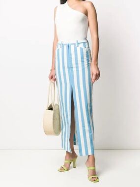 SUNNEI striped maxi skirt